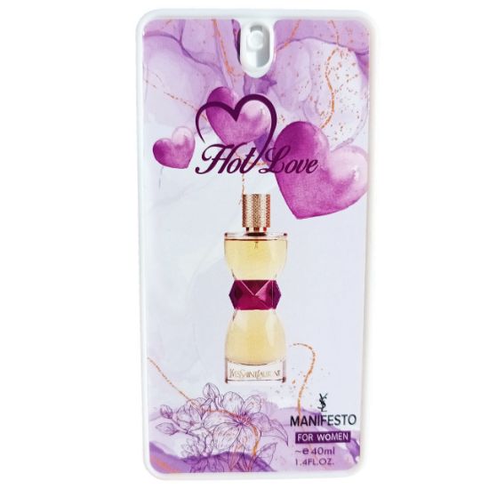 عطر جیبی زنانه هات لاو مدل Manifesto حجم 40میلی لیتر
