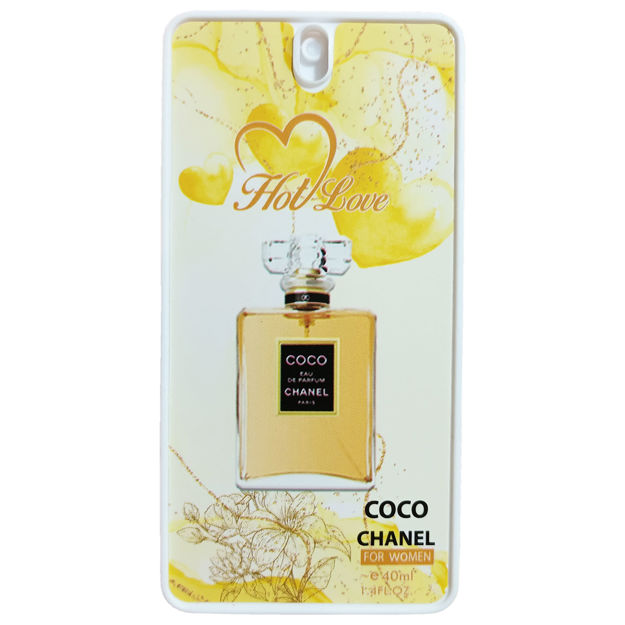 عطر جیبی زنانه هات لاو مدل کوکو شنل حجم 40 میلی لیتر