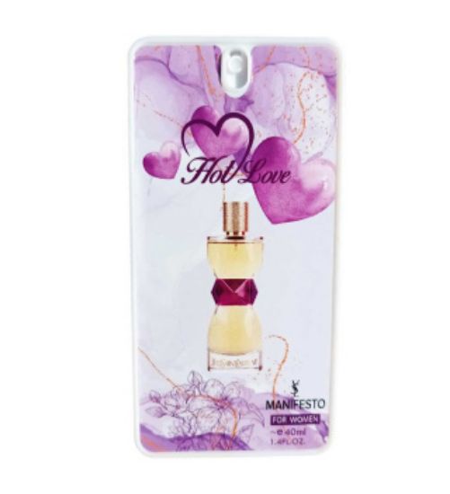 عطر جیبی زنانه هات لاو مدل Manifesto حجم 40میلی لیتر